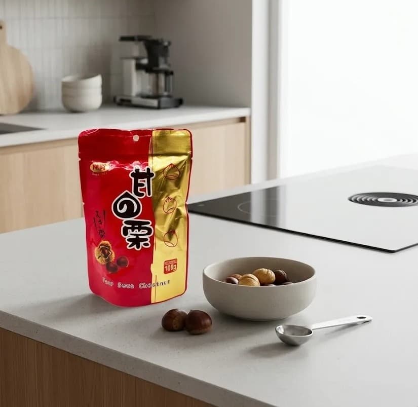 四洲甘栗100g